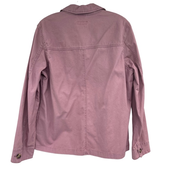 a.n.a. Cotton Button Up Collar Jacket Size Medium - Picture 8 of 12